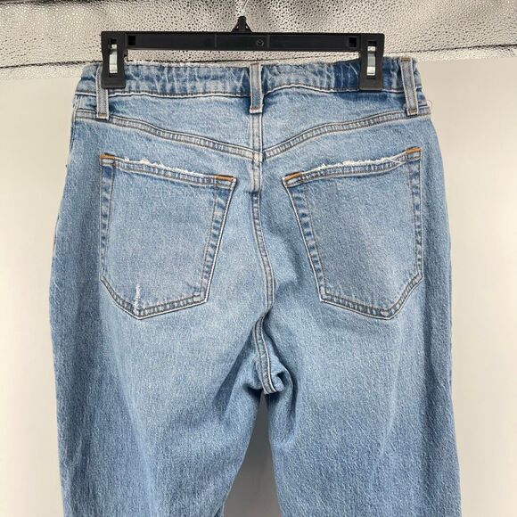 Abercrombie & Fitch 90s Straight High Rise Curve Love Jeans Size 28 Button Fly - Picture 9 of 16